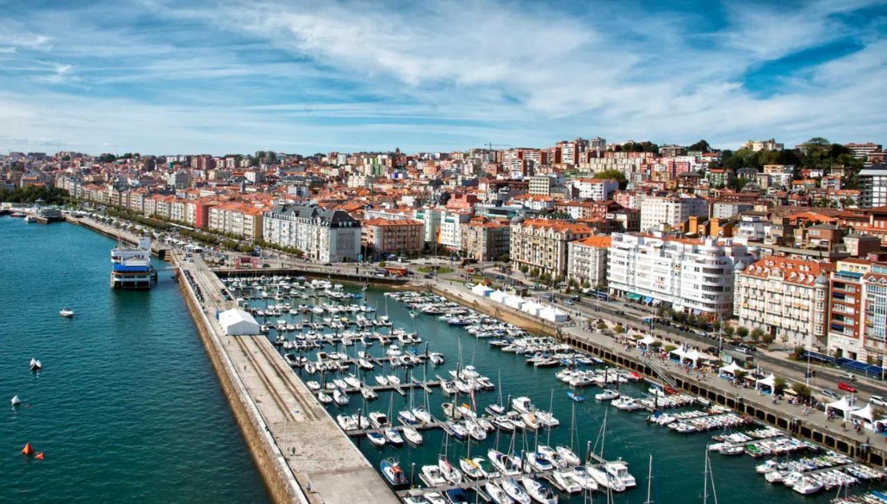 Bajo Con Terraza A 5 Min De La Playa Villa Santander Exteriör bild